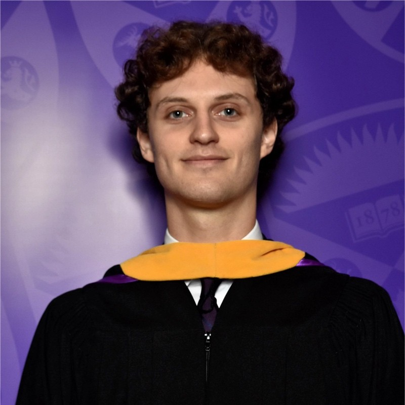 A picture of me on the day of my grduation from undergrad